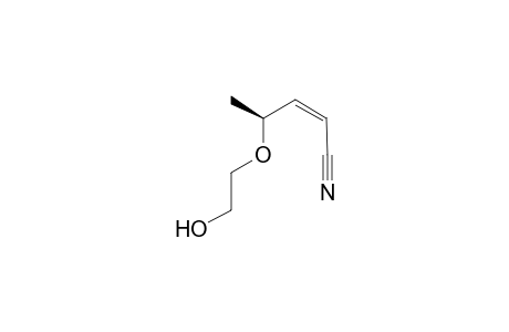(Z,4S)-4-(2-hydroxyethoxy)-2-pentenenitrile