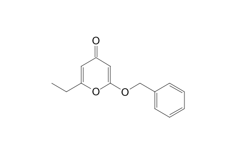 2-(benzyloxy)-6-ethyl-4H-pyran-4-one