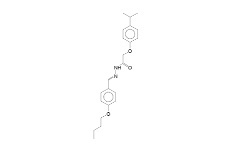 2-(4-Isopropylphenoxy)-N'-(4-butoxybenzylidene)acethydrazide