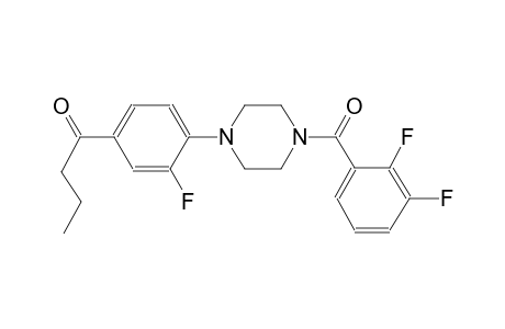 1-[4-[4-(2,3-Difluoro-benzoyl)-piperazin-1-yl]-3-fluoro-phenyl]-butan-1-one