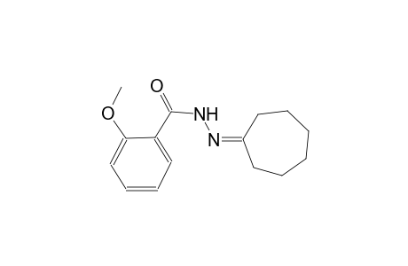 N'-cycloheptylidene-2-methoxybenzohydrazide