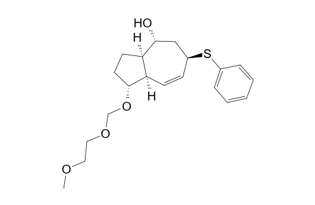 1-[(2-Methoxyethoxy)methoxy]-6-phenylsulfanyl-1.alpha.,2,3,3a.alpha.,4.alpha.,5,6.beta.,8a.alpha.-octahydroazulene-4-ol