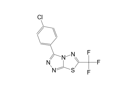 [1,2,4]triazolo[3,4-b][1,3,4]thiadiazole, 3-(4-chlorophenyl)-6-(trifluoromethyl)-