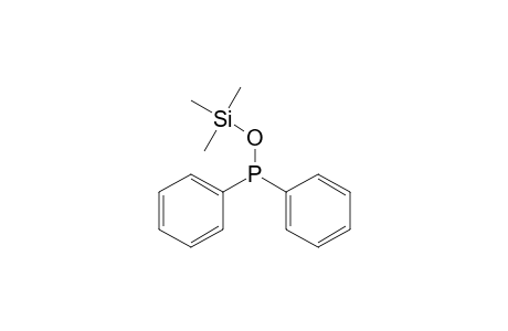 diphenyl(trimethylsilyloxy)phosphane