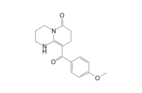9-(4-Methoxybenzoyl)-1,2,3,4,7,8-hexahydropyrido[1,2-a]pyrimidin-6-one