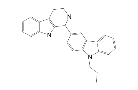 1-(9'-PROPYL-3'-CARBAZOLYL)-1,2,3,4-TETRAHYDRO-BETA-CARBOLINE
