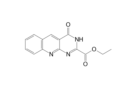 3,4-dihydro-4-oxopyrimido[4,5-b]quinoline-2-carboxylic acid, ethyl ester