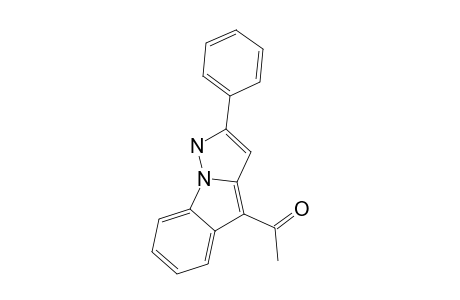 4-ACETYL-2-PHENYL-1H-PYRAZOLO-81,5-A]-INDOLE