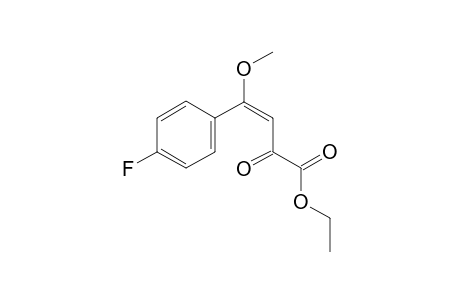 (E)-4-(4-Fluorophenyl)-4-methoxy-2-oxo-but-3-enoic acid ethyl ester