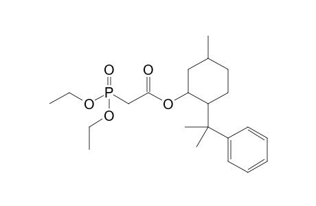 5-Methyl-2-(1'-methyl-1'-phenylethyl)cyclohexyl 2-(diethoxyphosphoryl)acetate