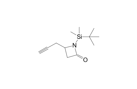 1-(t-Butyldimethylsilyl)-4-propargyl-2-azetidinone