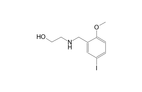 2-[(5-iodo-2-methoxybenzyl)amino]ethanol