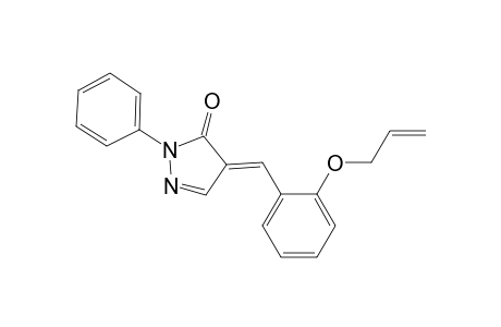 2,4-Dihydro-2-phenyl-4-[[2-(2-propenyloxy)phenyl]methylene]-3H-pyrazol-3-one