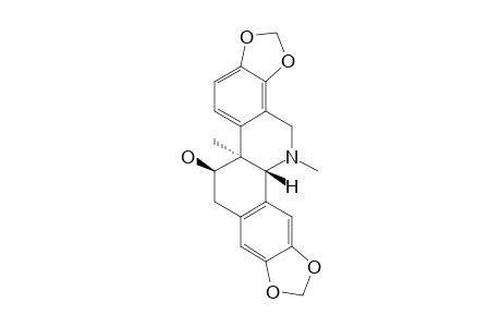 (+)-Isocorynolin, (+)-14-epicorynolin,base-2