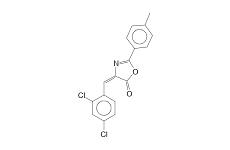 (4E)-4-(2,4-Dichlorobenzylidene)-2-(4-methylphenyl)-1,3-oxazol-5(4H)-one