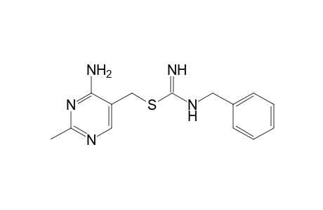2-[(4-amino-2-methyl-5-pyrimidinyl)methyl]-3-benzyl-2-thiopseudourea