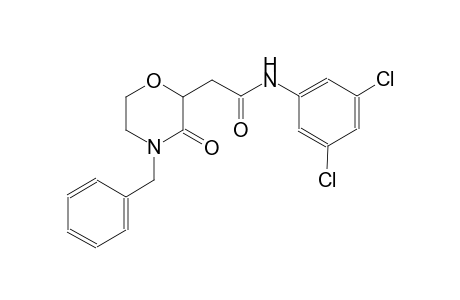 2-(4-benzyl-3-oxo-2-morpholinyl)-N-(3,5-dichlorophenyl)acetamide