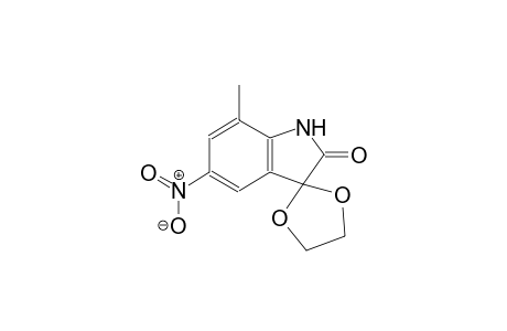 7'-methyl-5'-nitrospiro[[1,3]dioxolane-2,3'-indolin]-2'-one