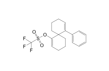Trifluoromethanesulfonic acid 7-phenylspiro[5.5]undeca-1,7-dien-1-yl ester