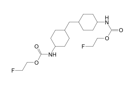 carbamic acid, [4-[[4-[[(2-fluoroethoxy)carbonyl]amino]cyclohexyl]methyl]cyclohexyl]-, 2-fluoroethyl ester
