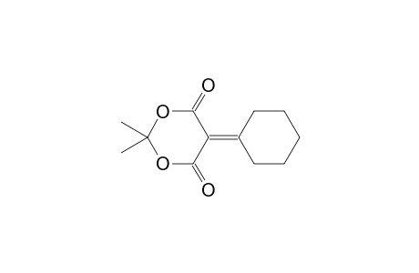 1,3-Dioxane-4,6-dione, 5-cyclohexylidene-2,2-dimethyl-