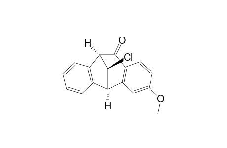 5,10-Methano-5H-dibenzo[a,d]cyclohepten-11(10H)-one, 12-chloro-3-methoxy-, (5.alpha.,10.alpha.,12S*)-