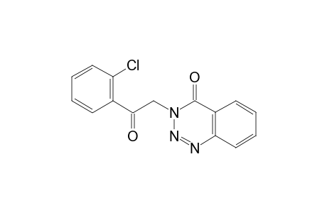 1,2,3-Benzotriazin-4(3H)-one, 3-[2-(2-chlorophenyl)-2-oxoethyl]-