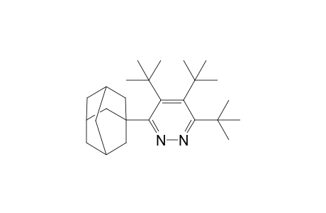 3-(1'-Adamantyl)-4,5,6-tri(t-butyl)pyridazine