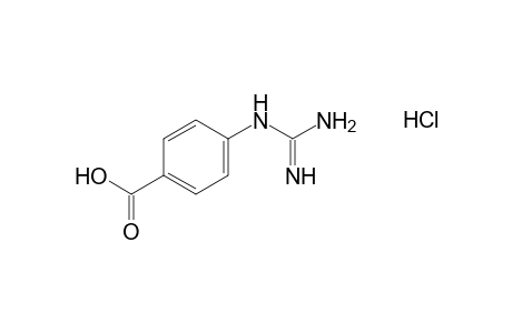 p-guanidinobenzoic acid, monohydrochloride