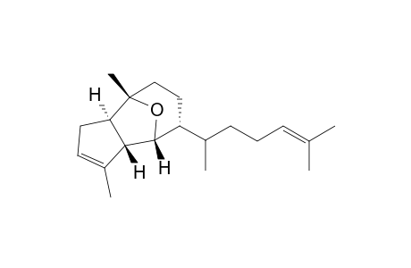 4,8-Epoxyazulene, 7-(1,5-dimethyl-4-hexenyl)-3,3a,4,5,6,7,8,8a-octahydro-1,4-dimethyl-, [3aR-[3a.alpha.,4.beta.,7.beta.(R*),8.beta.,8a.beta.]]-