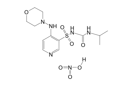 1-ISOPROPYL-3-{[4-(MORPHOLINOAMINO)-3-PYRIDYL]SULFONYL}UREA, MONONITRATE