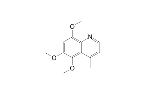 5,6,8-Trimethoxy-4-methylquinoline