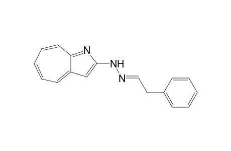 Benzeneacetaldehyde, cyclohepta[b]pyrrol-2-ylhydrazone