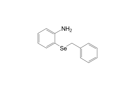 2-[(Phenylmethyl)seleno]-aniline