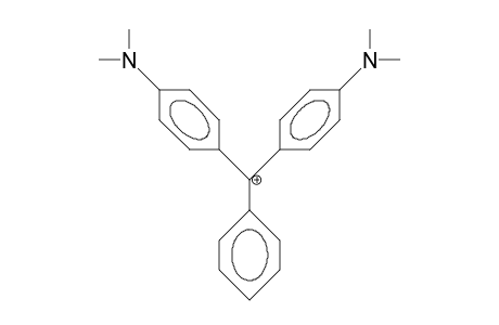 Bis(4-<N,N-dimethylamino>-phenyl)-phenyl-methyl cation