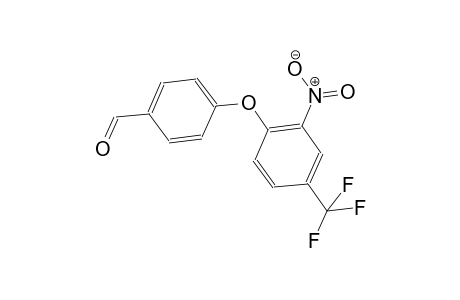 4-[2-nitro-4-(trifluoromethyl)phenoxy]benzaldehyde
