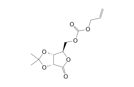 5-O-(ALLYLOXY-CARBONYL)-2,3-O-ISOPROPYLIDENE-D-RIBONOLACTONE