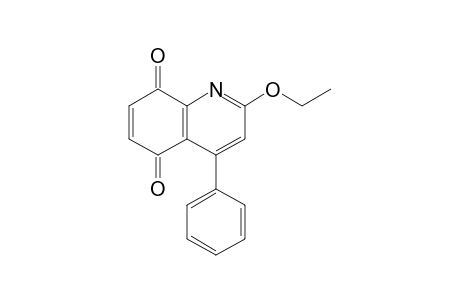 2-Ethoxy-4-phenyl-5,8-quinolinedione