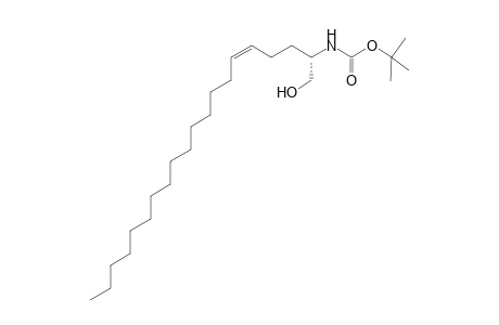 N-[(Z,1S)-1-methylolnonadec-4-enyl]carbamic acid tert-butyl ester