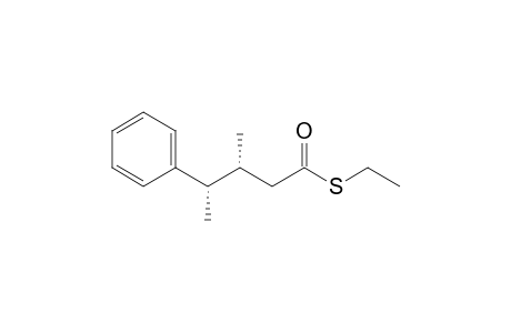 syn-(+)-S-Ethyl (3R,4S)-3-Methyl-4-phenylpentanethioate