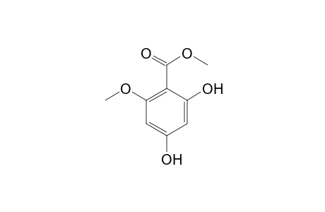 6-methoxy-beta-resorcylic acid, methyl ester