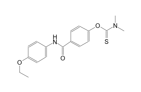 carbamothioic acid, dimethyl-, O-[4-[[(4-ethoxyphenyl)amino]carbonyl]phenyl] ester