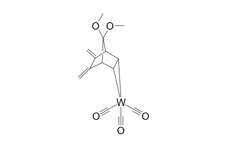 Tungsten, tricarbonyl[.eta.6-7,7-dimethoxy-5,6-bis(methylene)bicyclo[2.2.1]hept-2-ene]-
