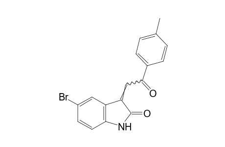 5-bromo-3-(p-methylphenacylidene)-2-indolinone