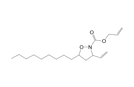 (3R*,5R*)-Allyl 5-Nonyl-3-vinylisoxazolidine-2-carboxylate