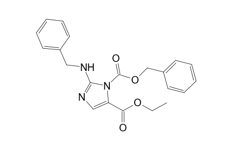 1-O-benzyl 5-O-ethyl 2-(benzylamino)imidazole-1,5-dicarboxylate