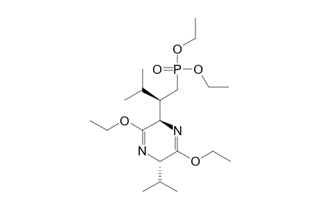 (2R,5S,1'R)-3,6-DIETHOXY-2-[2-(DIETHOXYPHOSPHORYL)-1-ISOPROPYLETHYL]-2,5-DIHYDRO-5-ISOPROPYLPYRAZINE