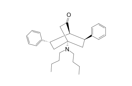 (6RS,7RS)-(+/-)-4-DIBUTYLAMINO-6,7-DIPHENYLBICYCLO-[2.2.2]-OCTAN-2-ONE
