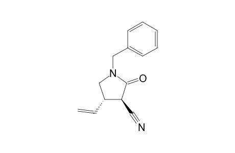 (3R,4S)-1-benzyl-2-keto-4-vinyl-pyrrolidine-3-carbonitrile
