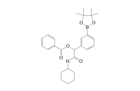2-(CYCLOHEXYLAMINO)-2-OXO-1-[3-(4,4,5,5-TETRAMETHYL-1,3,2-DIOXABOROLAN-2-YL)-PHENYL]-ETHYL-BENZOATE